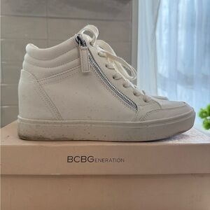 Wedge Sneakers -Nine West size 8 fits 7.5